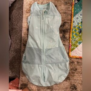 Baby Sleep Sack in Mint Green by Nested Bean